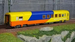 LS Models 40155.1 Voiture voyageur SR "Espace qualité", SNCF, Région METZ NANCY, Jaune / Bleu / Orange Ls models Lsm_40155.1 - 1