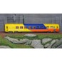 Lsm_40155.1-LS Models 40155.1 Voiture voyageur SR "Espace qualité", SNCF, Région METZ NANCY, Jaune / Bleu / Orange