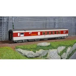 LS Models 40153 Grill Express coach, Corail livery, red/metallic gr...