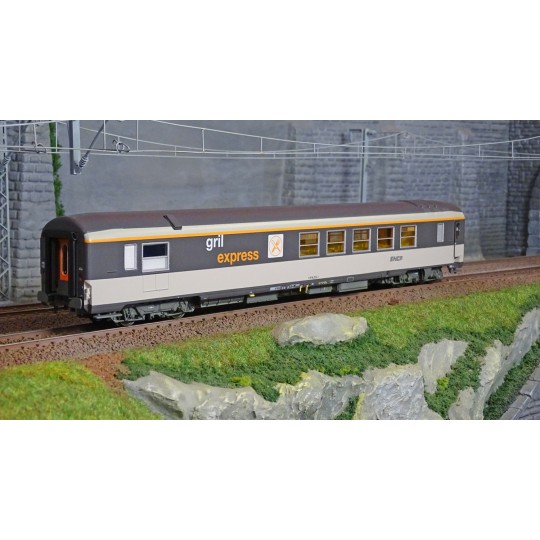 Lsm_40148-LS Models 40148 Voiture Corail, Grill Express, Logo nouille, SNCF