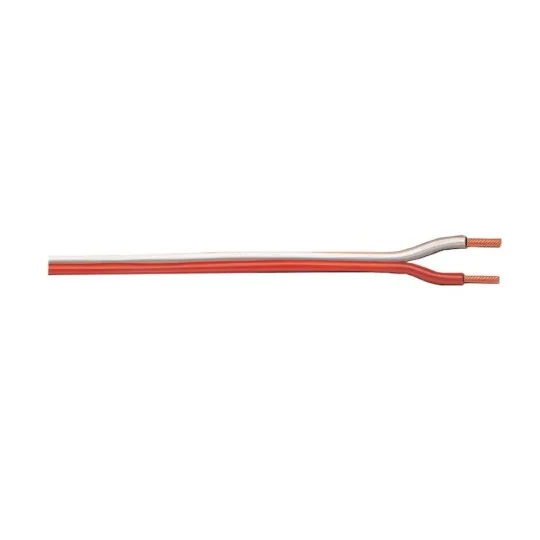 LGB_50130-LGB 50130 Câble double orange/blanc 0.5mm2 / 20m