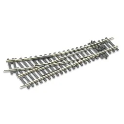 Peco ST240 Right-hand turnout 168mm 22.5° R3 438mm Setrack code 100...