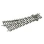 Peco_ST-240-Peco ST240 Right-hand turnout 168mm 22.5° R3 438mm Setrack code 100