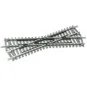 Peco ST250 Croisement 168mm 22.5° Setrack code 100 Peco Peco_ST-250 - 1 Peco_ST-250-Peco ST250 Croisement 168mm 22.5° Setrack code 100