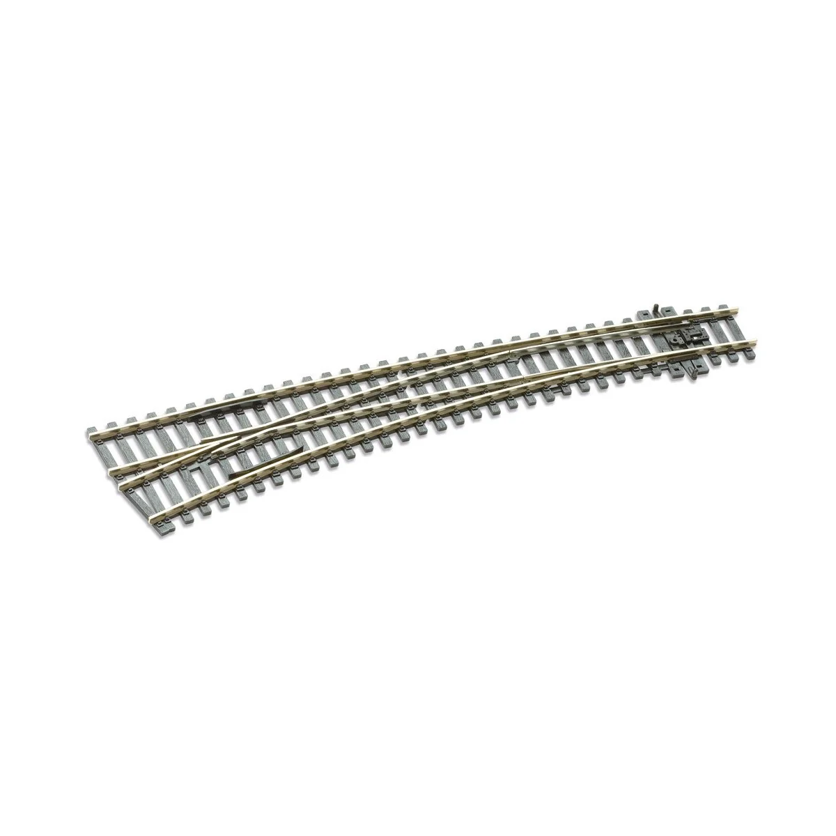 Peco SLE87 Electrofrog Left Curved Turnout 258mm R 1524 & 762mm Str...