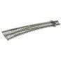 Peco_SL-E87-Peco SLE87 Electrofrog Left Curved Turnout 258mm R 1524 & 762mm Streamline code 100