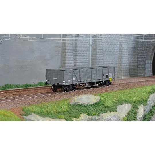 WB-782-Ree Modeles WB782 Wagon TP Dump Truck, grey, PLM, ep. II