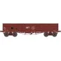 Ree Modeles WB791 Wagon TP Tippereau MT, brown, SNCF, ep. IV WB-791-Ree Modeles WB791 Wagon TP Tippereau MT, brown, SNCF, ep. IV