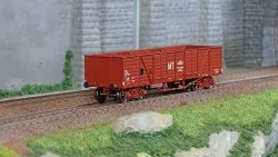 Ree Modeles WB791 Wagon TP Tombereau MT, brun, SNCF, ep. IV Ree Modeles WB-791 - 1