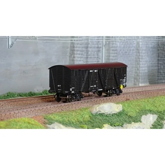 WB-774-Ree Modeles WB774 Covered Public Works Wagon, 4 doors, grey, EST, ep. II