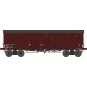 WB-776-Ree Modeles WB776 Wagon TP Couvert, 4 portes, brun, SNCF, ep. IIIa