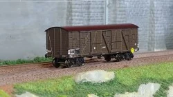 Ree Modeles WB776 Wagon TP Couvert, 4 portes, brun, SNCF, ep. IIIa Ree Modeles WB-776 - 1