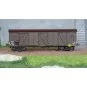 WB-777-Ree Modeles WB777 Covered Public Works Wagon, 4 doors, brown, SNCF, ep. IIIa