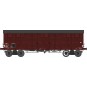 WB-778-Ree Modeles WB778 Covered Public Works Wagon, 4 doors, brown, SNCF, ep. IIIb