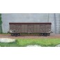 WB-778-Ree Modeles WB778 Covered Public Works Wagon, 4 doors, brown, SNCF, ep. IIIb