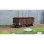 WB-779-Ree Modeles WB779 Covered Public Works Wagon, 4 doors, brown, SNCF, ep. IIIb