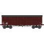 WB-780-Ree Modeles WB780 Wagon TP Couvert, 4 portes, brun, SNCF, ep. IIIb