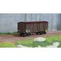WB-780-Ree Modeles WB780 Covered Public Works Wagon, 4 doors, brown, SNCF, ep. IIIb