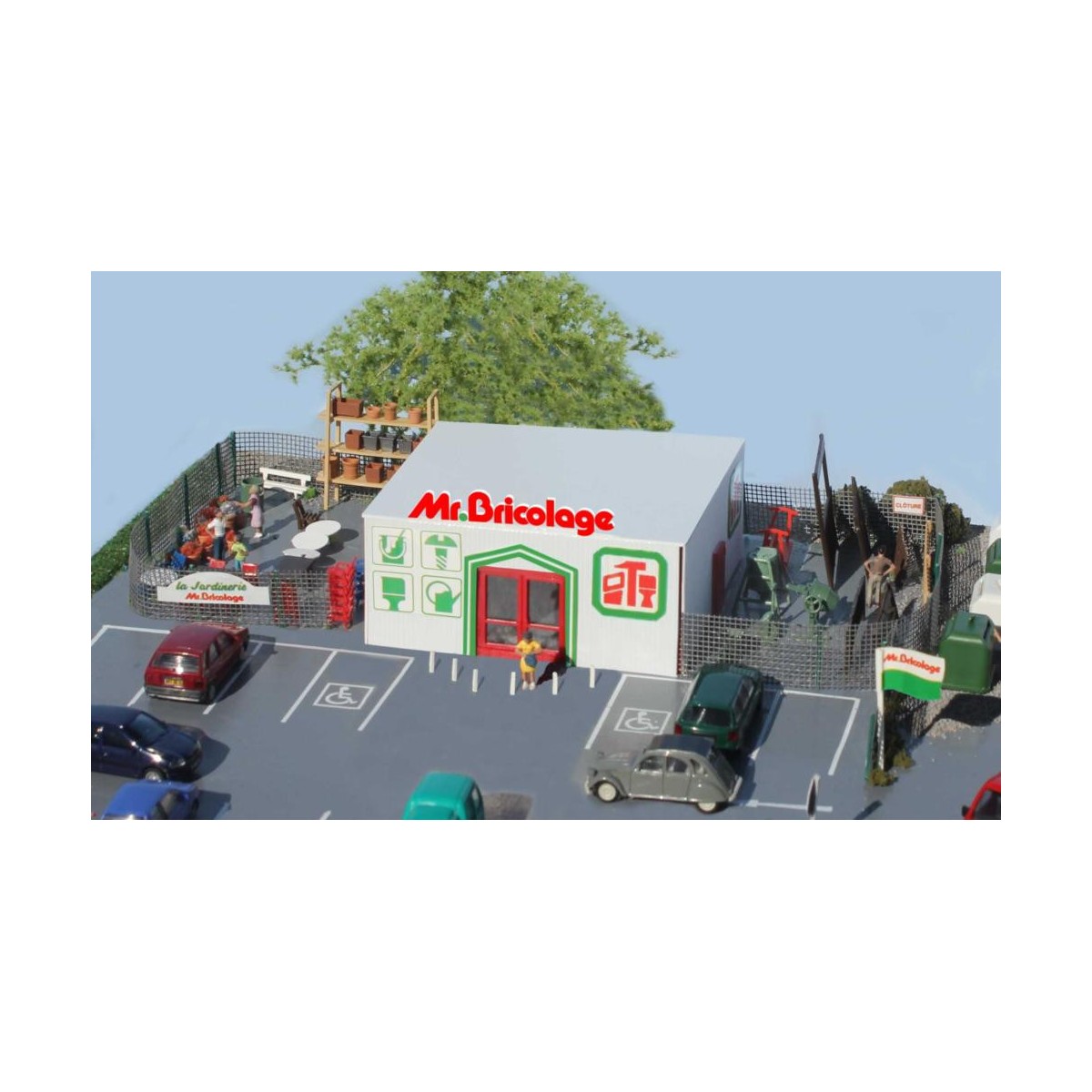 Sai 175 Magasin, Mr Bricolage avec jardinerie et espace extérieur Sai Sai_175 - 1