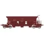 Ree Modeles WB755 Ballast Hopper Wagons T1 Uas, SNCF, ep. VI WB-755-Ree Modeles WB755 Ballast Hopper Wagons T1 Uas, SNCF, ep. VI
