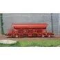 Ree Modeles WB755 Ballast Hopper Wagons T1 Uas, SNCF, ep. VI WB-755-Ree Modeles WB755 Ballast Hopper Wagons T1 Uas, SNCF, ep. VI