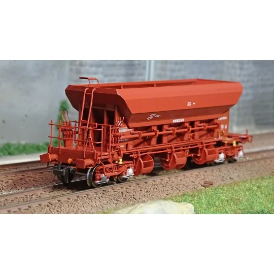 Ree Modeles WB755 Ballast Hopper Wagons T1 Uas, SNCF, ep. VI WB-755-Ree Modeles WB755 Ballast Hopper Wagons T1 Uas, SNCF, ep. VI