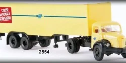 Sai 2554 Berliet TLR 8 panel van semi-trailer truck, PTT - Sai - Sa...