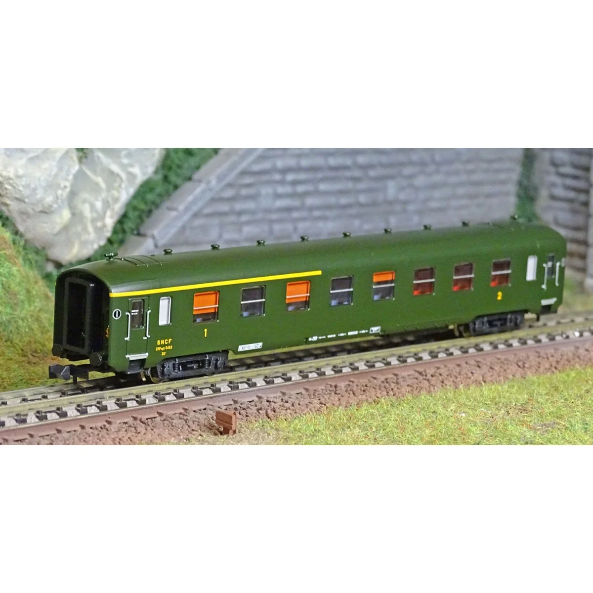REE Modeles NW274 DEV AO passenger car, SNCF, A3B5, ep.III, N - 1/1...