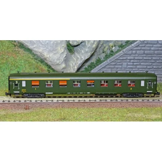 NW-274-REE Modeles NW274 Voiture voyageurs DEV AO, SNCF, A3B5, ep.III, N - 1/160