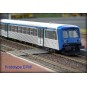 EPM 41.49.07 SNCF Regional Reversible Trainset, RRR Rhones Alpes, b... EPM_E_41.49.07-EPM 41.49.07 SNCF Regional Reversible Trainset, RRR Rhones Alpes, blue/stainless steel, modernized, cap logo, n - EPM_E_41.49.07