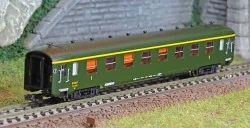 REE Modeles NW280 Voiture voyageurs DEV AO, SNCF, A8, ep.III, N - 1/160 Ree Modeles NW-280 - 1