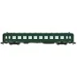 REE Modeles NW284 DEV AO passenger car, SNCF, B10 ex-A3B5, yellow f... NW-284-REE Modeles NW284 DEV AO passenger car, SNCF, B10 ex-A3B5, yellow framed logo, ep.IV, N - 1/160