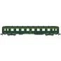 NW-285-REE Modeles NW285 Voiture voyageurs DEV AO, SNCF, A8, logo jaune encadré, ep.IV, N - 1/160