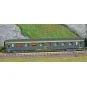 NW-286-REE Modeles NW286 Set de 2 voitures voyageurs DEV AO, SNCF, A8 et B10, logo jaune encadré, ep.IV, N - 1/160
