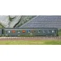 NW-287-REE Modeles NW287 Set de 2 voitures voyageurs DEV AO, SNCF, B8 ex-A3B5 et B10, logo jaune encadré, ep.IV, N - 1/160