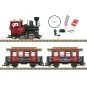 LGB 70308 Coffret de départ voyageurs Noël, avec locomotive vapeur lumière et fumigène, analogique LGB LGB_70308 - 1 LGB_70308-LGB 70308 Coffret de départ voyageurs Noël, avec locomotive vapeur lumière et fumigène, analogique