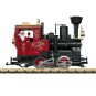 LGB_70308-LGB 70308 Christmas Passenger Starter Set, with Light and Smoke Generator Steam Locomotive, Analog