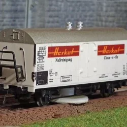 Herkat 1306 Clean-o-fix track maintenance cleaning wagon