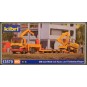 Kibri_13579-Kibri 13579 Actros truck, lowboy trailer with auxiliary crane