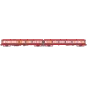 REE Modeles NW198 Autorail EAD X-4584 + Remorque XR-8375, toit rouge, 3 feux, logo SNCF, dépôt Longueau Ree Modeles NW-198 - 5 NW-198-REE Modeles NW198 Autorail EAD X-4584 + Remorque XR-8375, toit rouge, 3 feux, logo SNCF, dépôt Longueau