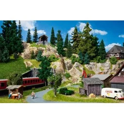 Faller 130323 Model Kit, Materials Cable Car - Faller_130323