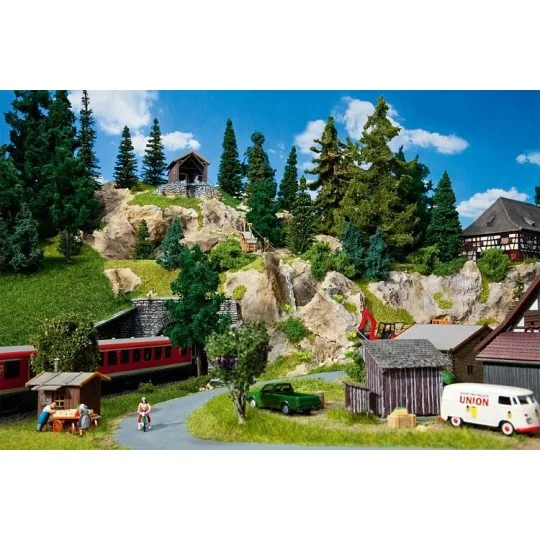 Faller_130323-Faller 130323 Model Kit, Materials Cable Car