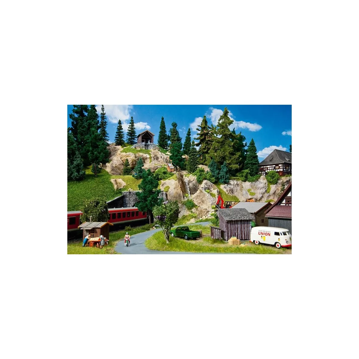 Faller 130323 Model Kit, Materials Cable Car - Faller_130323