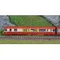 REE Modeles NW199 Autorail EAD X-4582 + Remorque XR-8373, toit rouge, 3 feux, logo SNCF encadré, dépôt Longueau Ree Modeles NW-1 NW-199-REE Modeles NW199 Autorail EAD X-4582 + Remorque XR-8373, toit rouge, 3 feux, logo SNCF encadré, dépôt Longueau