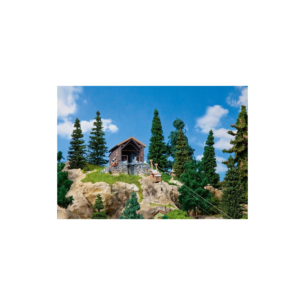 Faller 130323 Maquette, Télécabine à matériaux Faller Faller_130323 - 2