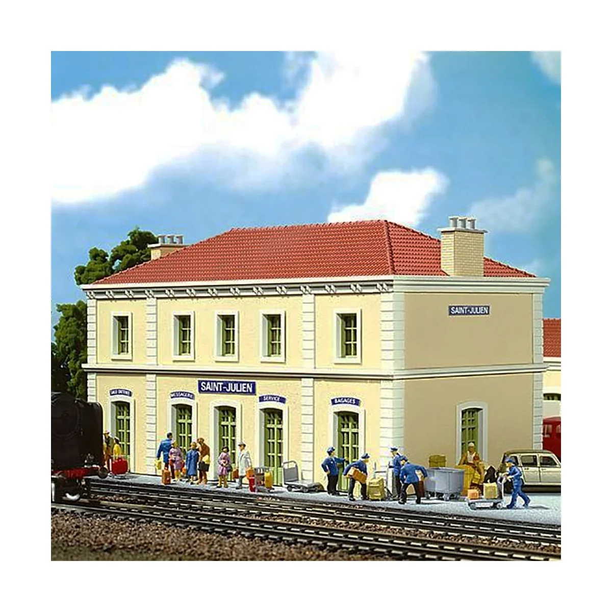 Faller 191101 Model Kit, Saint Julien Station - Faller_191101
