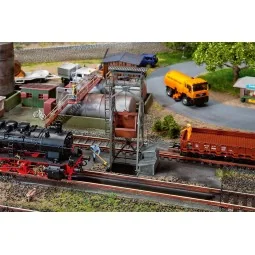 Faller 120295 Model Kit, Cleaning Plant with Drive Parts - Faller_1...