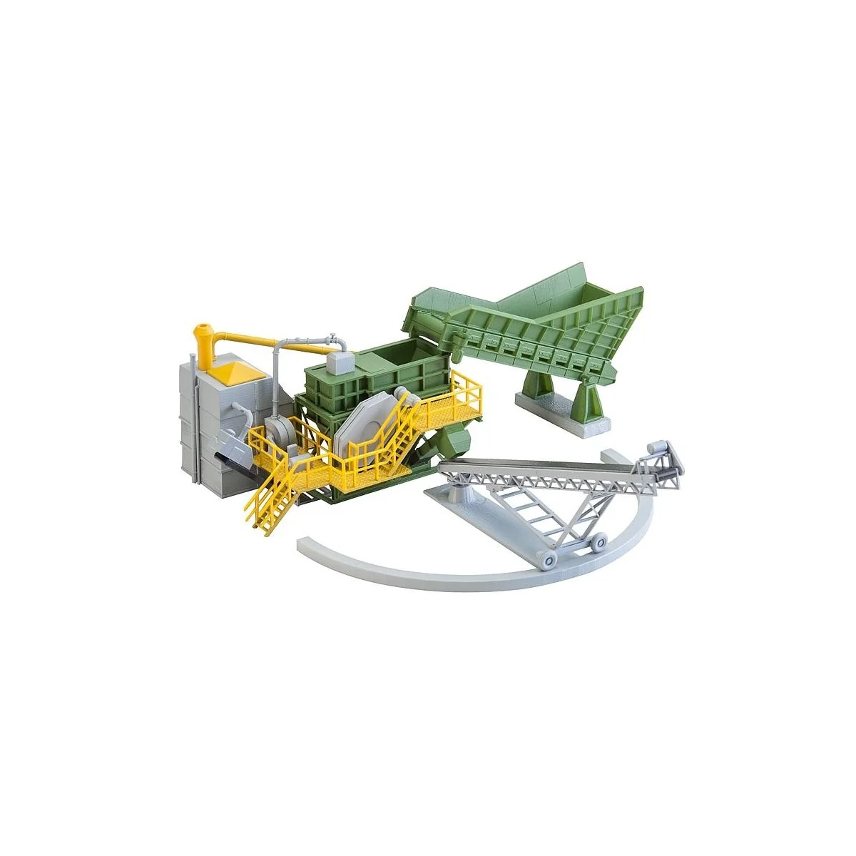 Faller 130173 Model Kit, Jaw Crusher with Conveyor - Faller_130173 Faller 130173 Model Kit, Jaw Crusher with Conveyor - Faller_130173