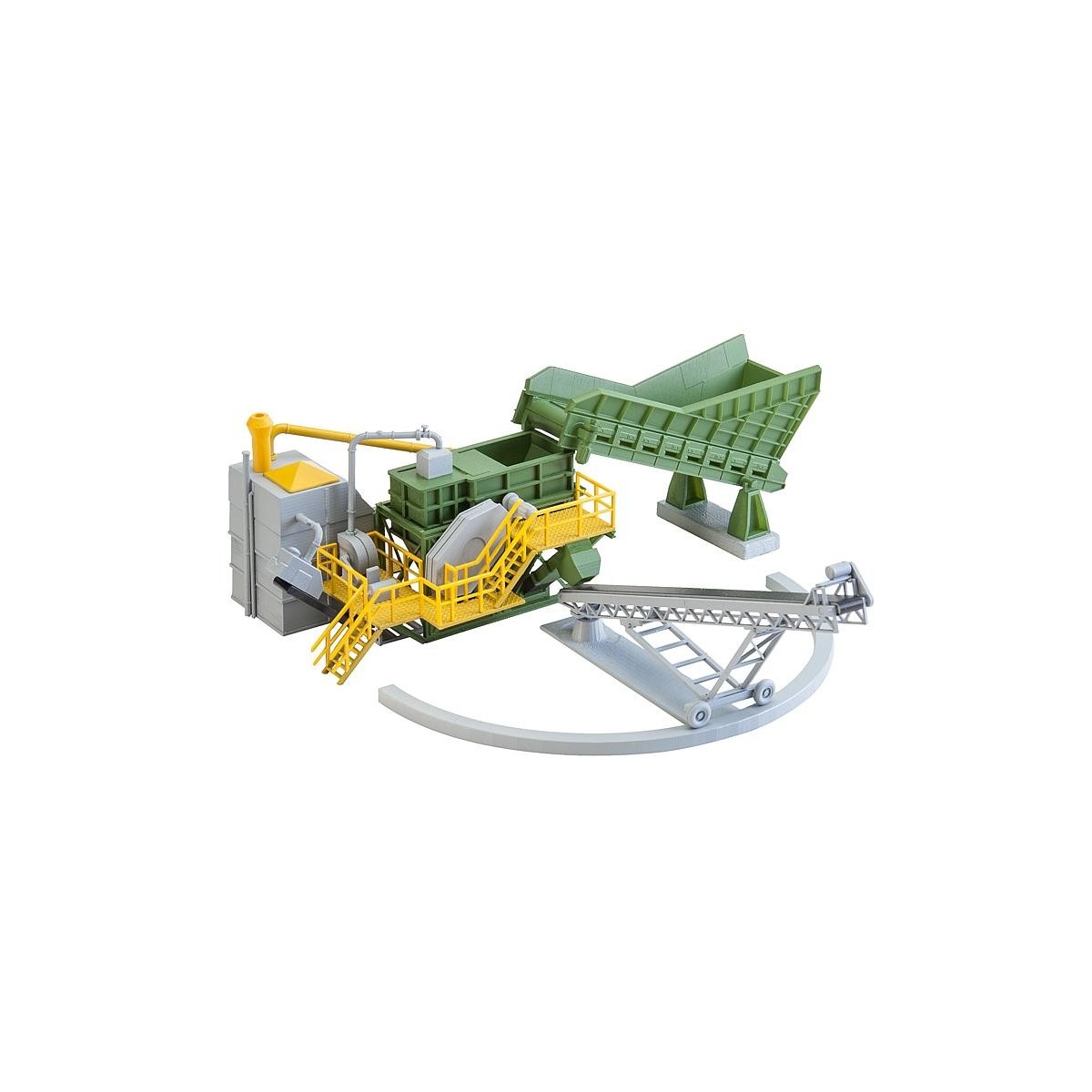 Faller 130173 Model Kit, Jaw Crusher with Conveyor - Faller_130173