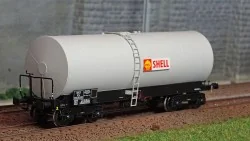 Ree modeles WB660 Wagon citerne FAUVET-GIREL, bogies Y 23, SHELL Ree Modeles WB-660 - 1